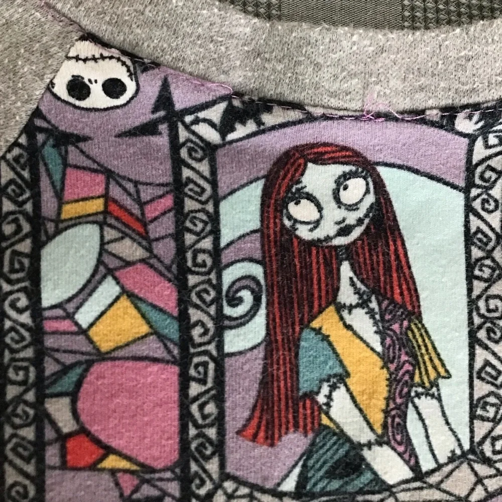 Nightmare Before Christmas Raglan kids sweatshirt